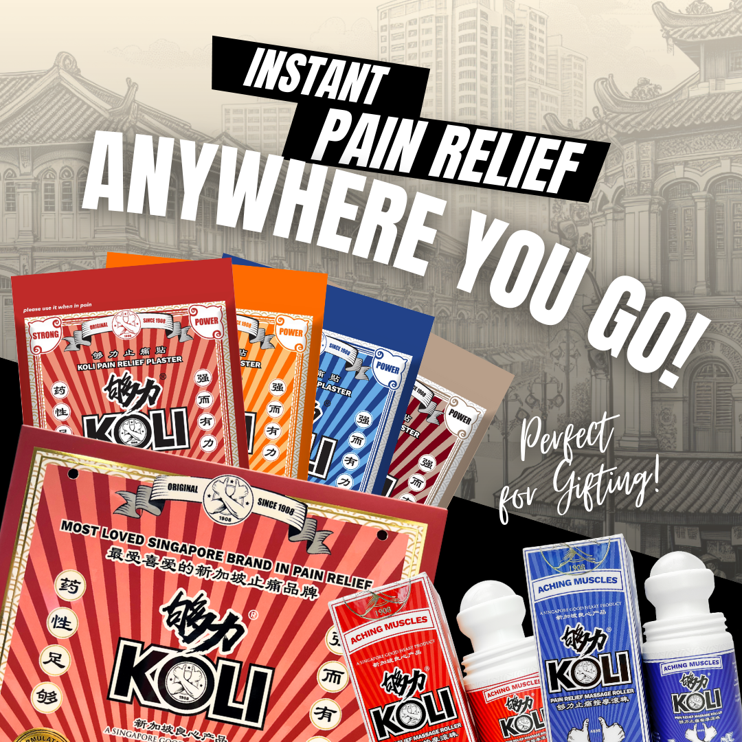 *NEW* KOLI Pain Relief GIFT BUNDLE (32 Pieces / 4 Rollers)