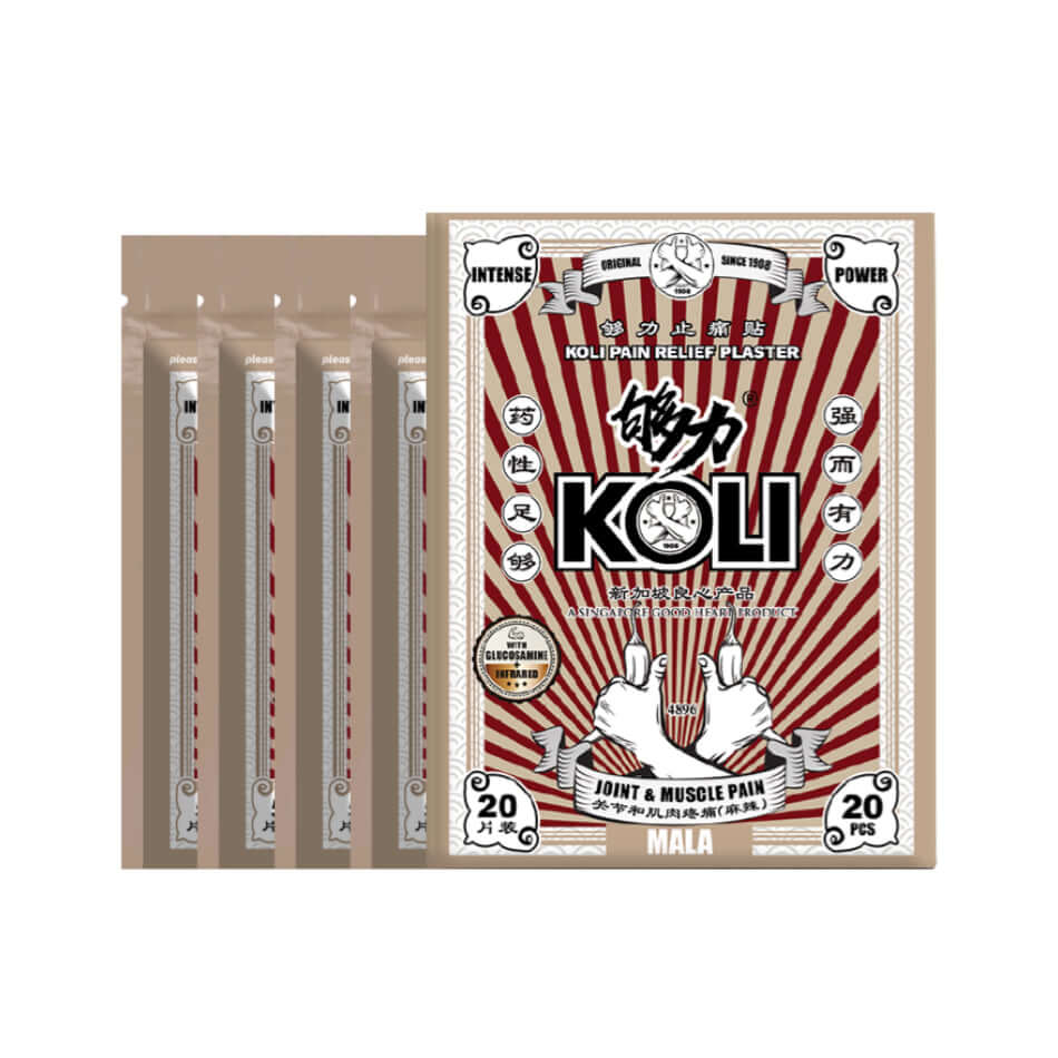 (NEW) KOLI MALA Pain Relief Plaster (INTENSE POWER) Topical Analgesic