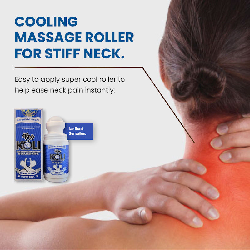KOLI SUPER COOL Pain Relief Massage Roller - 60ml - KOLI CARES
