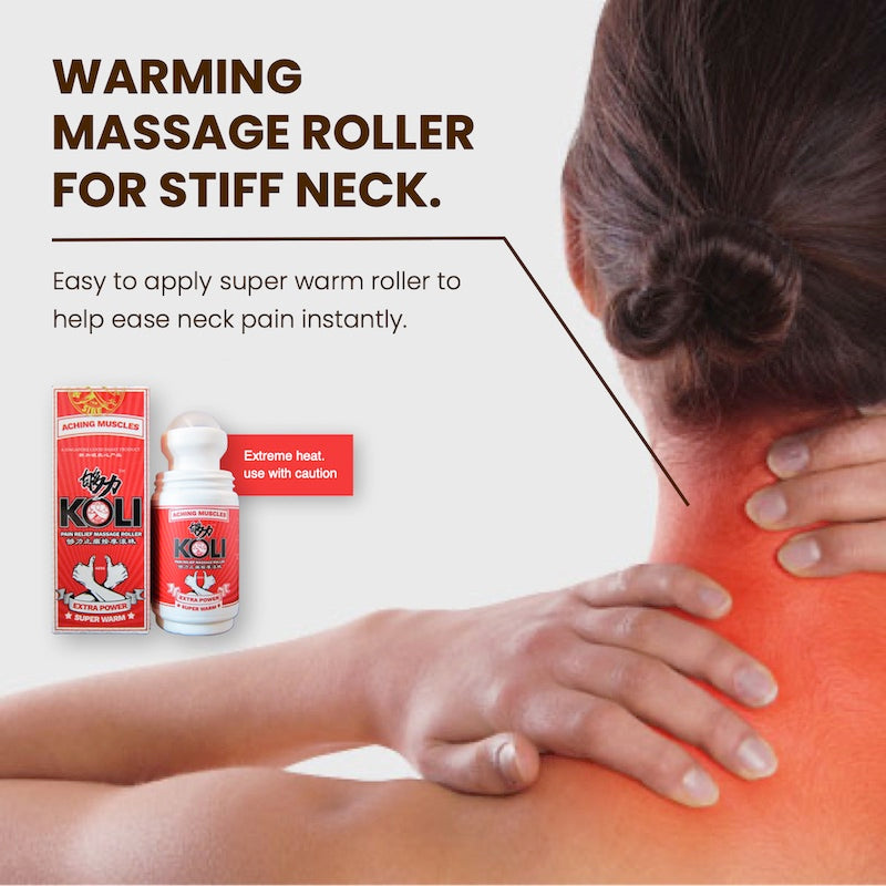 KOLI SUPER WARM Pain Relief Massage Roller - 60ml - KOLI CARES