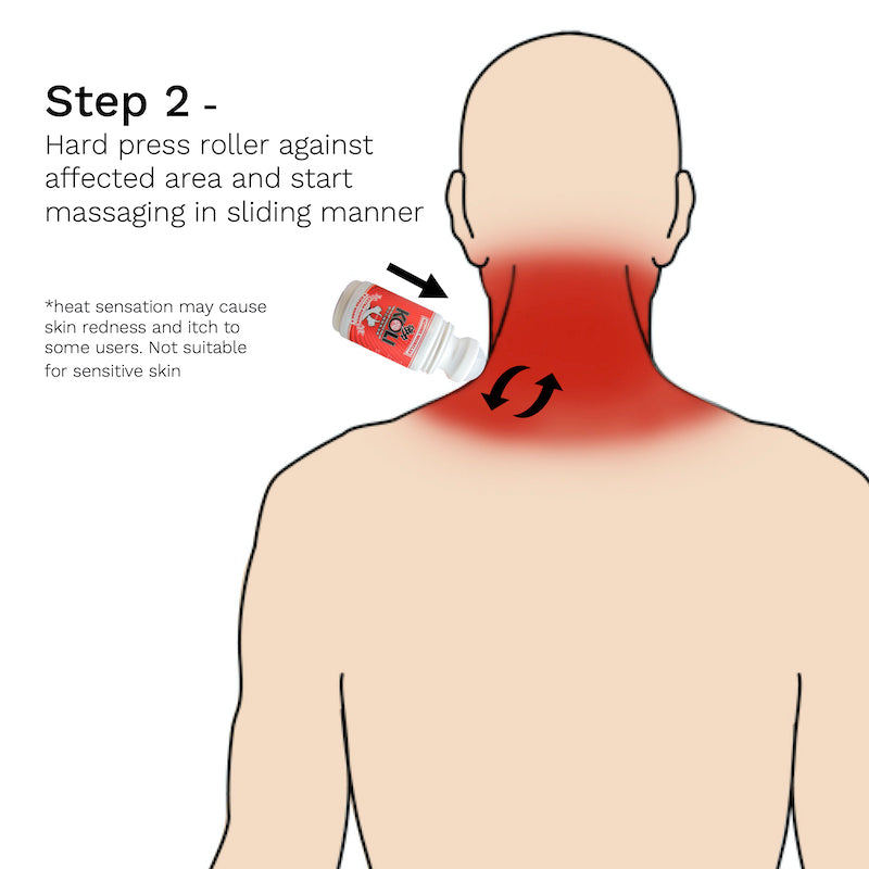 KOLI SUPER WARM Pain Relief Massage Roller - 60ml - KOLI CARES