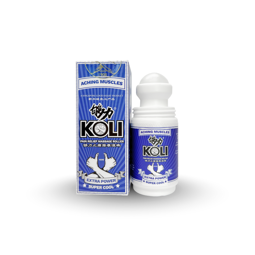 KOLI SUPER COOL Pain Relief Massage Roller - 60ml