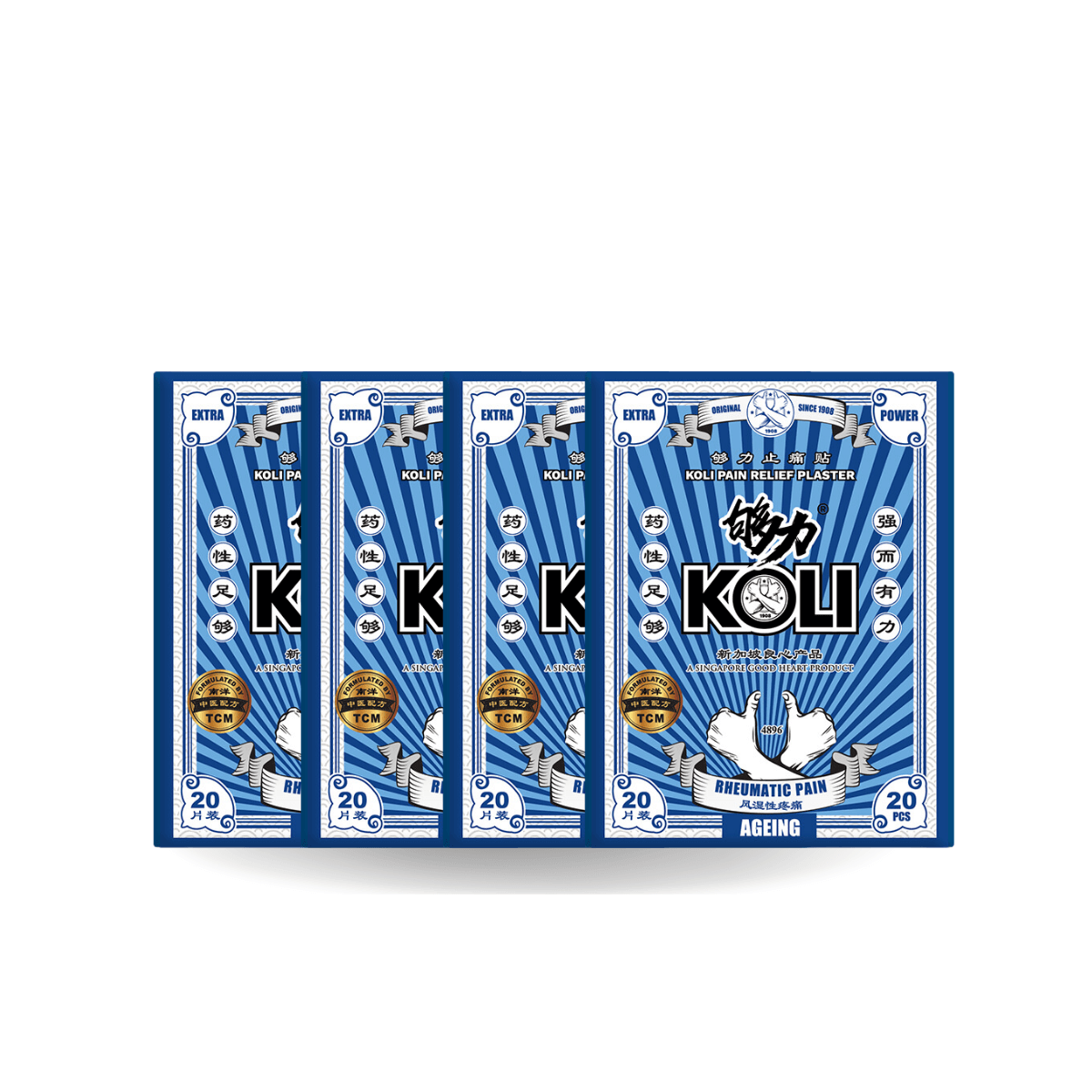 KOLI AGEING Pain Relief Plaster (EXTRA POWER) - BOX SET