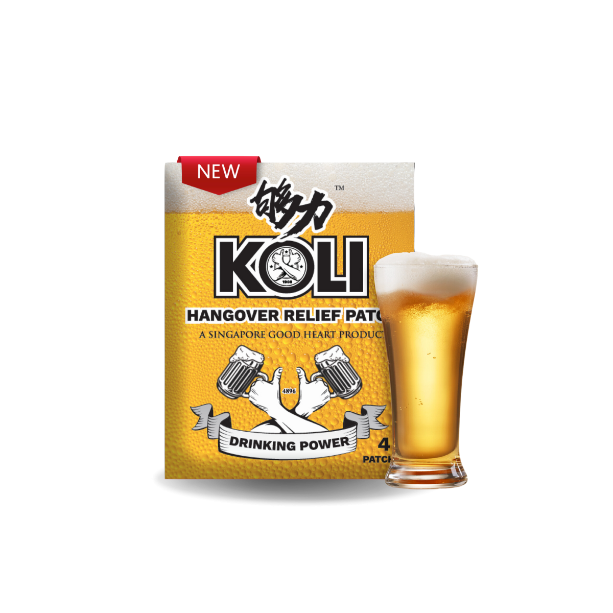 KOLI HANGOVER Relief Patch (DRINKING POWER) - KOLI CARES