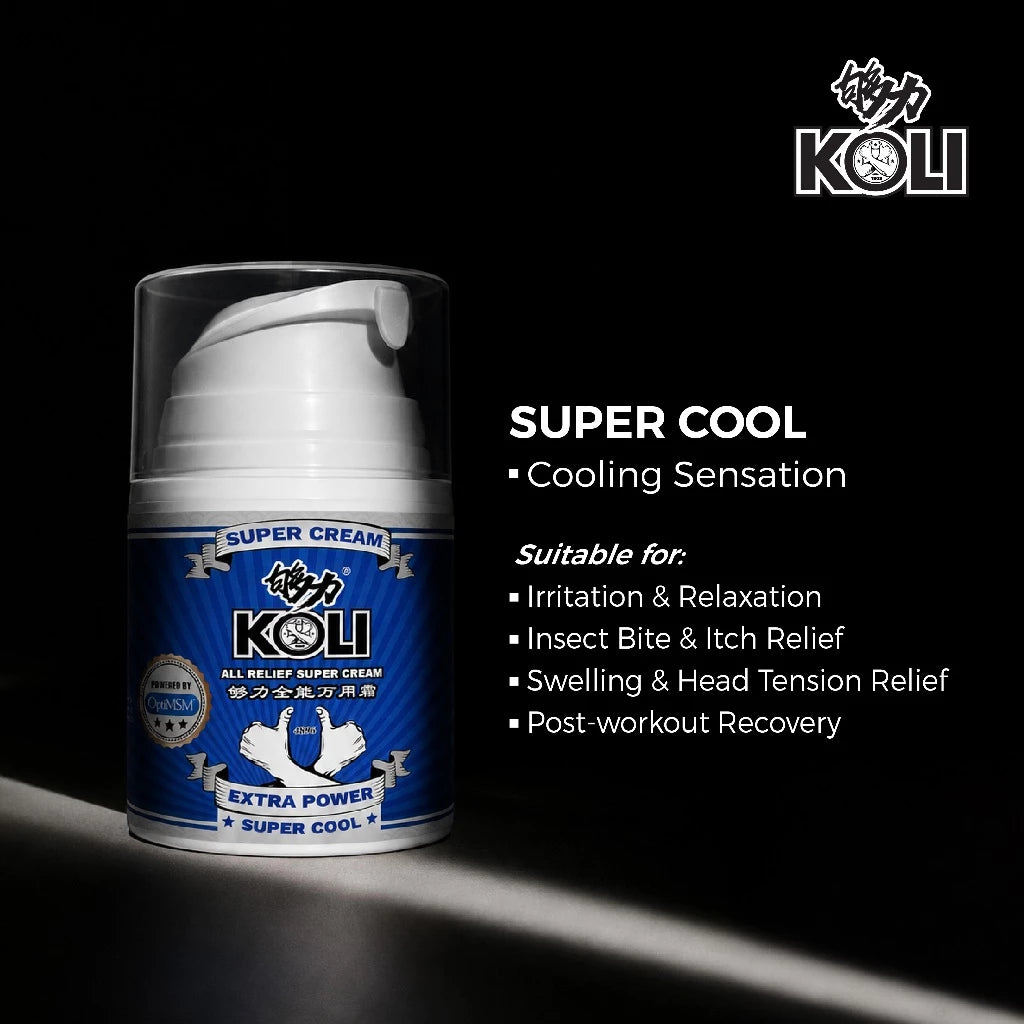 KOLI 止痛按摩滚轮 - 超级温暖 - 60 毫升