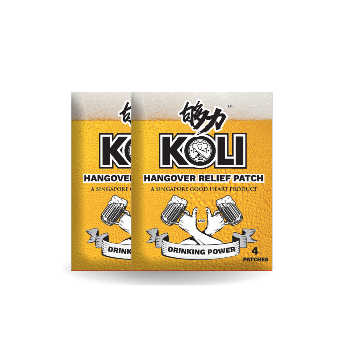 KOLI HANGOVER Relief Patch (DRINKING POWER)
