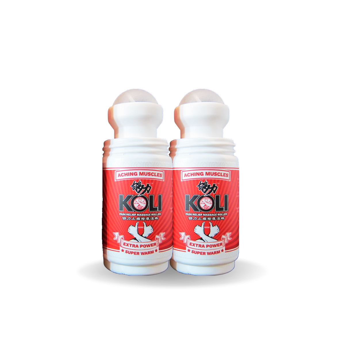 KOLI SUPER WARM Pain Relief Massage Roller - 60ml - KOLI CARES